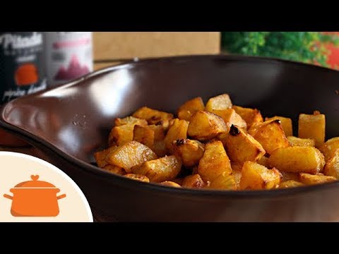 Batata Doce Assada com Alho e Páprica Defumada - Receita muito fácil