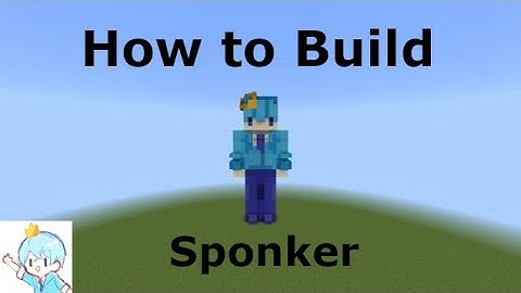 |How to Build Sponker (v.1)| Minecraft Skin Tutorials