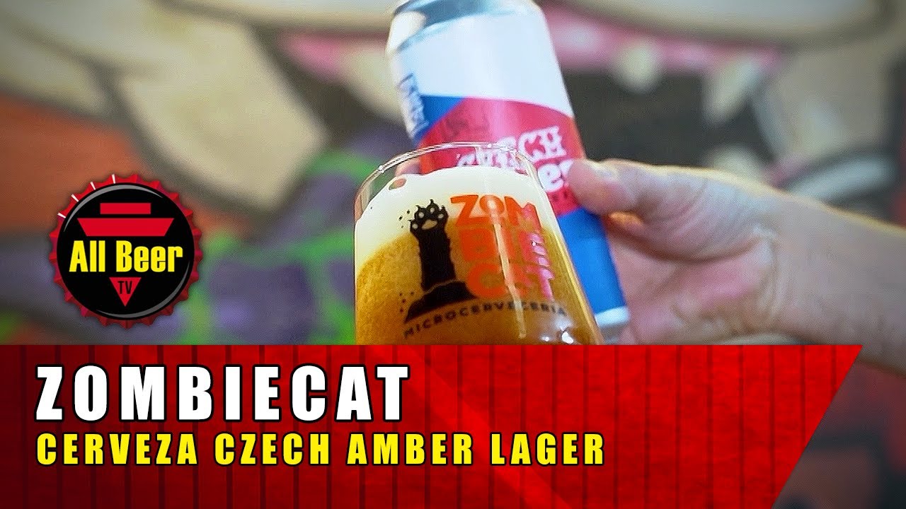 ZOMBIECAT Cerveceria | cerveza Czech Amber Lager | All Beer TV