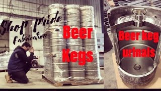 Handmade keg urinal ￼