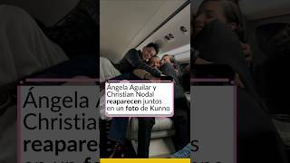 Ángela Aguilar y Christian Nodal reaparecen juntos con Kunno