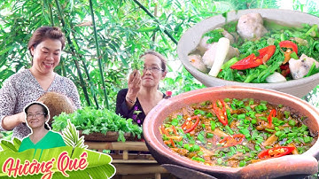Cá Bống Kho Tiêu và Canh Rau Tần Ô Cá Thác Lác - Món Ngon Dễ Làm