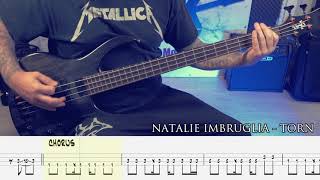 NATALIE IMBRUGLIA  - Torn [BASS COVER + TAB] chords