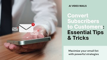 📌📌 Turn New Email Subscribers into Paying Customers 📌📌