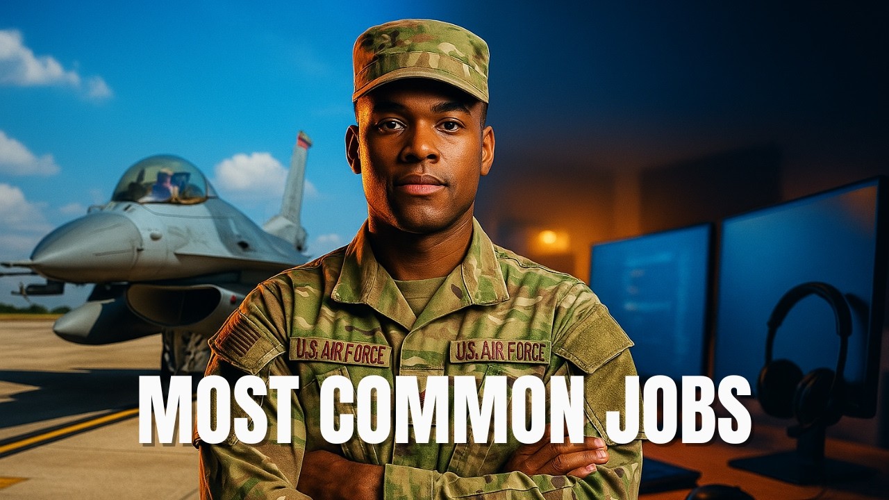 The Most Common Jobs in the Air Force