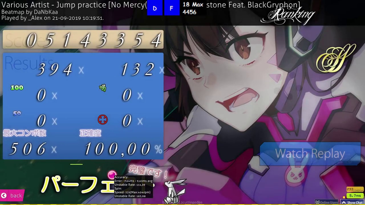 osu! Ultra Jump Training Map!!! Works 100% I SS'ed HOW!?! - The Living Tombstone 7*