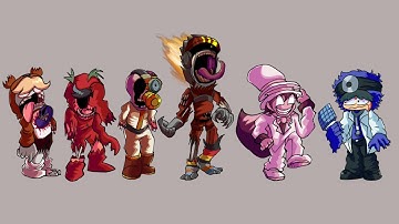 Remastered Four Way Fracture but the Sock Gang Sings it - Friday Night Funkin