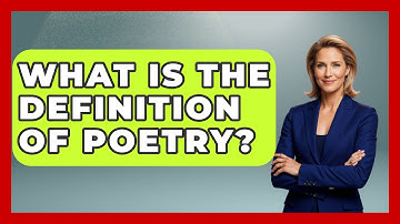 What Is The Definition Of Poetry? - The Language Library