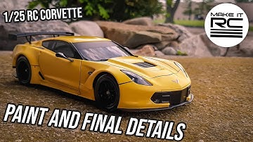 RC Widebody C7 Corvette Build is Complete! Paint, Final Assembly, and Test Drive