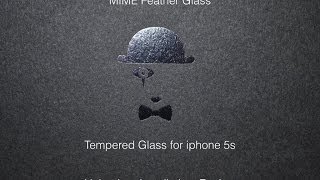 Celebrity Mime-USA Feather Glass for the iPhone 5S Unboxing and Installation Net Worth
