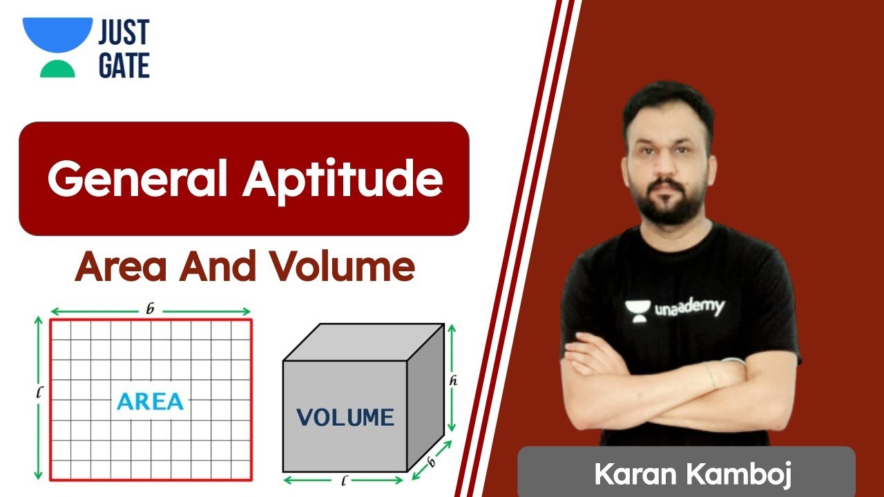 General Aptitude Area And Volume GATE Preparation Just GATE Civil General aptitude area and volume gate preparation just gate civil