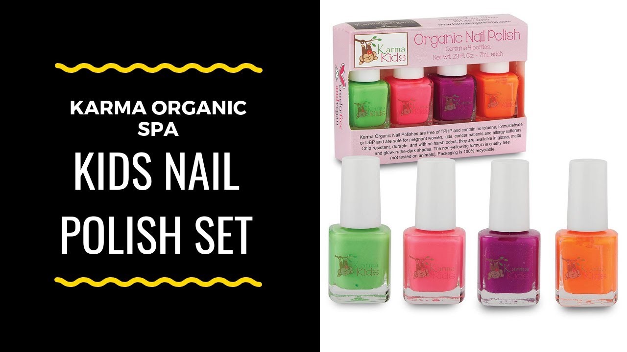 Kids Nail polish Set 2 NonToxic, Vegan and CrueltyFree YouTube