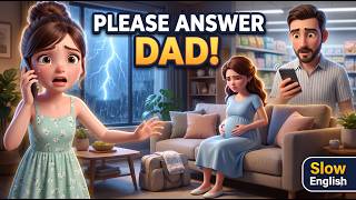 The Baby Was Coming… And Dad Was Still Missing! 😨| Slow English (Level A2) | screenshot 1