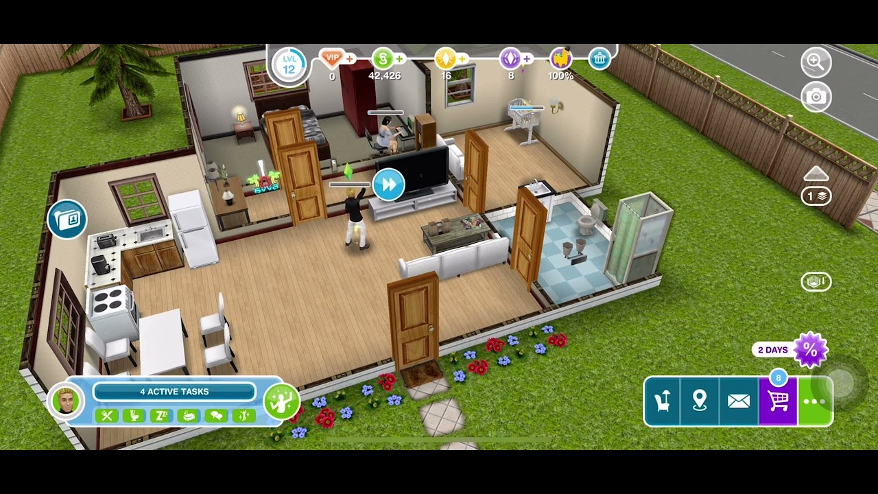 Have a sim dance to a stereo . simsfreeplay YouTube