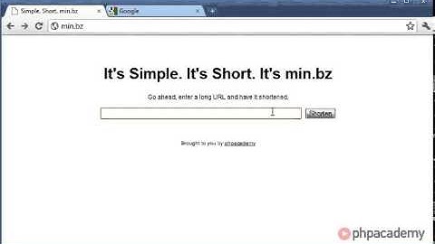 PHP Tutorials  Full URL Shortener Part 4 8