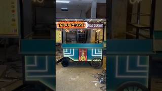 चलती फिरती food cart ! bike food Cart #foodcart #shorts #coldfrostmohali