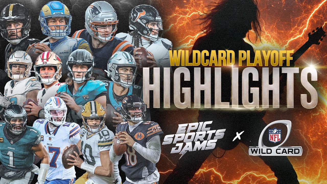 NFL Playoff Intensity Turned UP | Wild Card Week's Best Moments with Rock