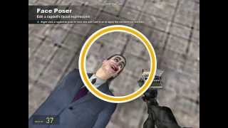 How to pose faces on gmod