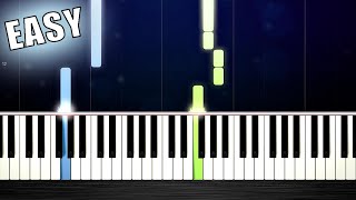 Santa Lucia - EASY Piano Tutorial by PlutaX