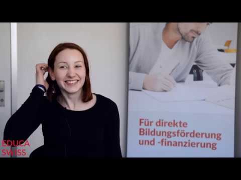 So hat Anja ihr Bildungsprojekt finanziert - mit EDUCA SWISS