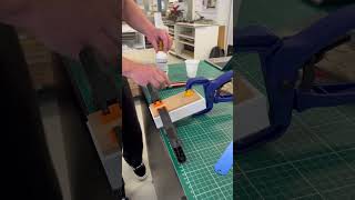 Quick demonstration of perfect binding for a flip book