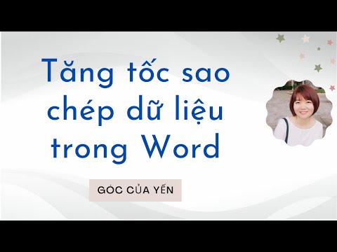 Video Tăng tốc sao chép dữ liệu trong Word | Clipboard |... - youtube