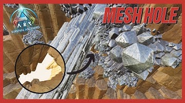 HOW TO MESH THE WHOLE MAP EASY IN SCORCHED EARTH ASA | ARK SURVIVAL ASCENDED