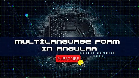 Multilanguage Form In Angular || Multilanguag Form || How To Make A Multilanguage Form Using Angular