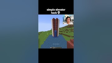 Minecraft Simple Elevator Moment