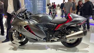 Suzuki Hayabusa (2024) New Color - EICMA 2023 Walkaround