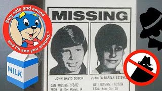 Reacting to: The Controversial Missing Children Milk Carton Program