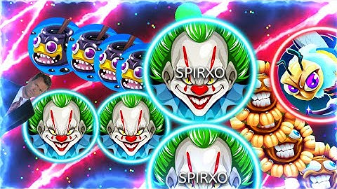 Blob.io - *BLIND-DOUBLESPLIT* / KING OF POPSPLIT - SAME-SIZE AUTO-SPLITS* DOUBLE CANNONS⛔  (Agar.io)