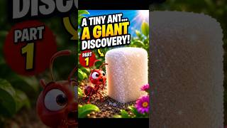 "This tiny ant found a giant treasure... but one drop of water changed everything! 😱🐜"