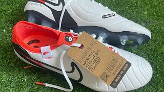 Unboxing the Nike Tiempo Legend 10 Elite SG Pro Anti Clog Football Boots (Unboxing + on feet