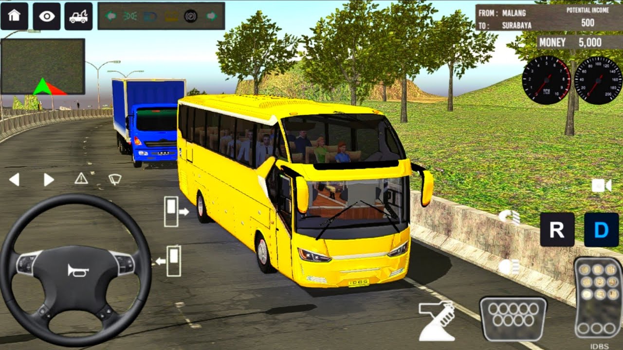 Real Bus Games 2026 - Public Transport Bus Realistic Offroad Driving - Bus Game Android GamePlay