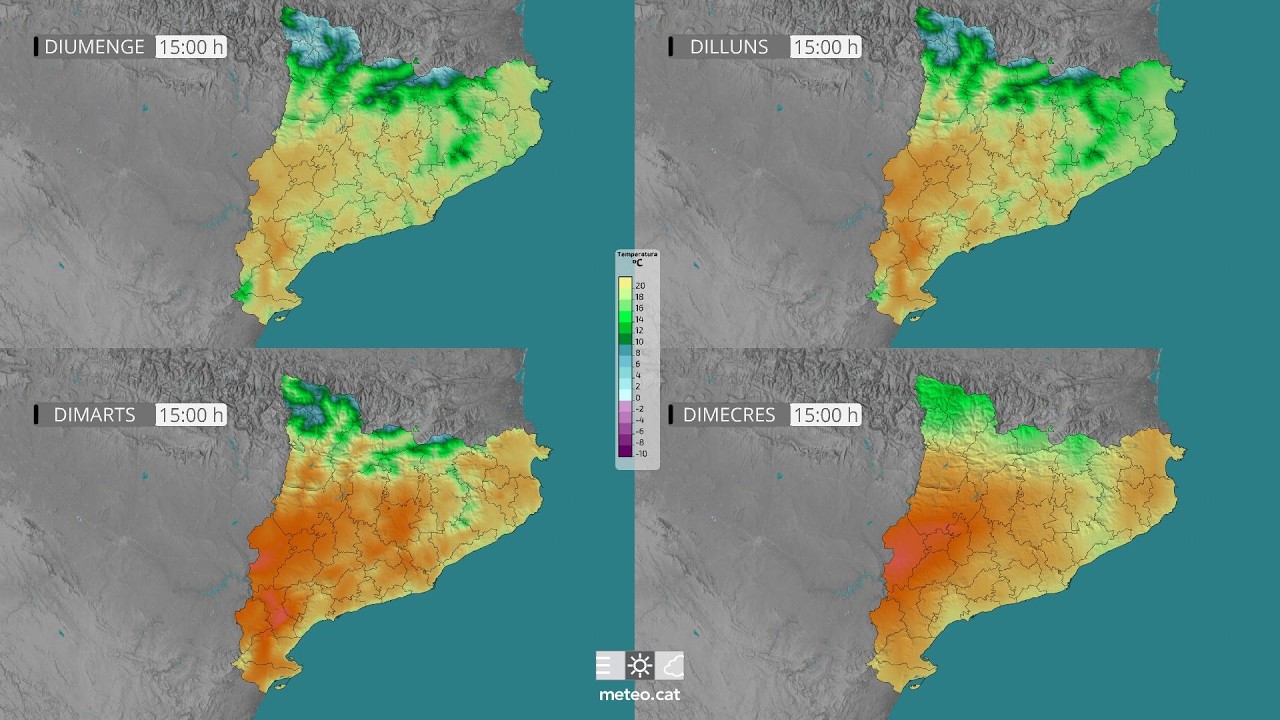 Predicció general per a dilluns 18-05-2026