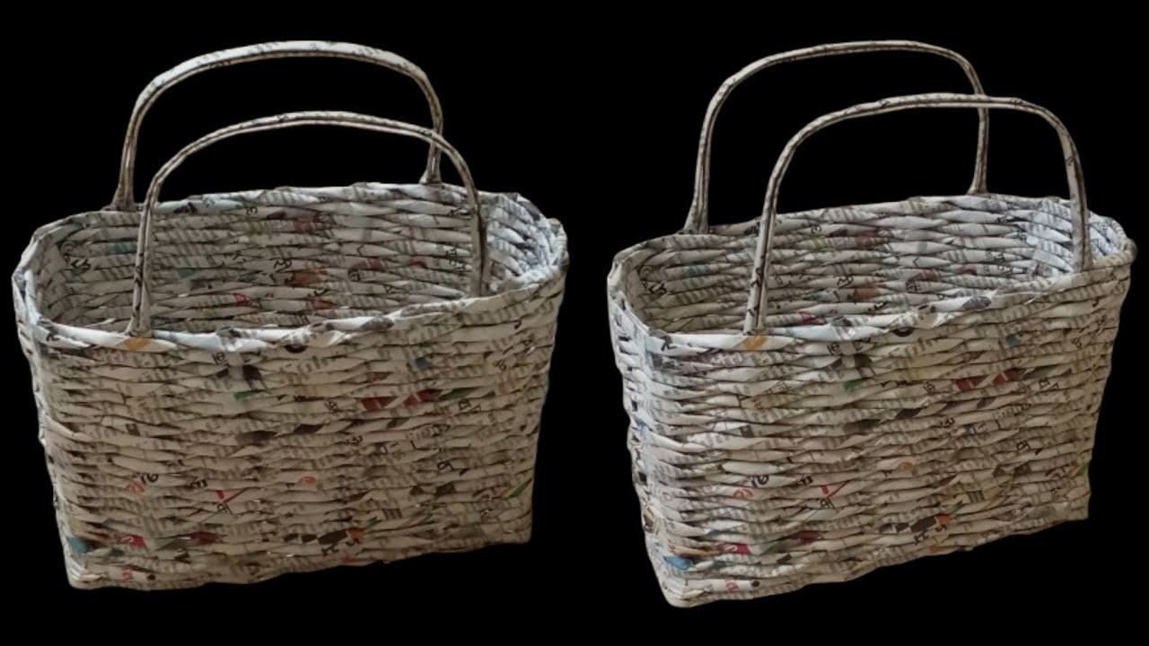 How To Make A Paper Bag | Newspaper Bag | Paper Bag Making | Newspaper Craft