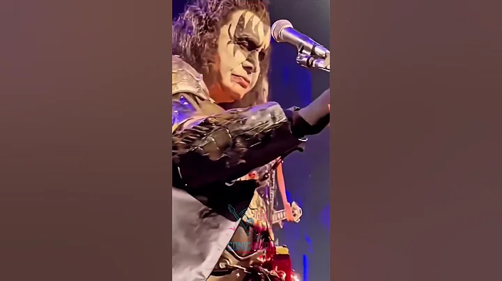 Gene's sadness, for the late ace 🥀💐 #kiss #kissarmy #rip #genesimmons #acefrehley