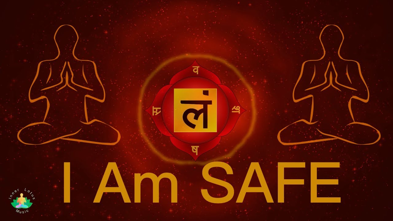 Root Chakra Music   Positive Affirmations - I Am Safe   Muladhara Healing   Balancing Meditation