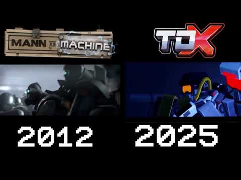 Mann vs Machine trailer vs Man vs Steel trailer small comparison