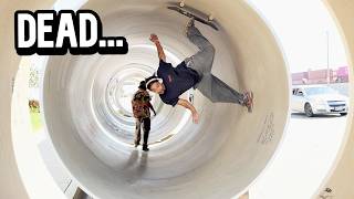 Maybe Don’t Skateboard Here…