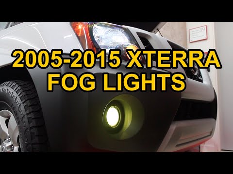 2005-2015 Nissan Xterra Fog Light Bulb Replacement - ALLA Yellow LED