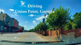 Union Point, Georgia - USA Drive Tour | 4K/60fps