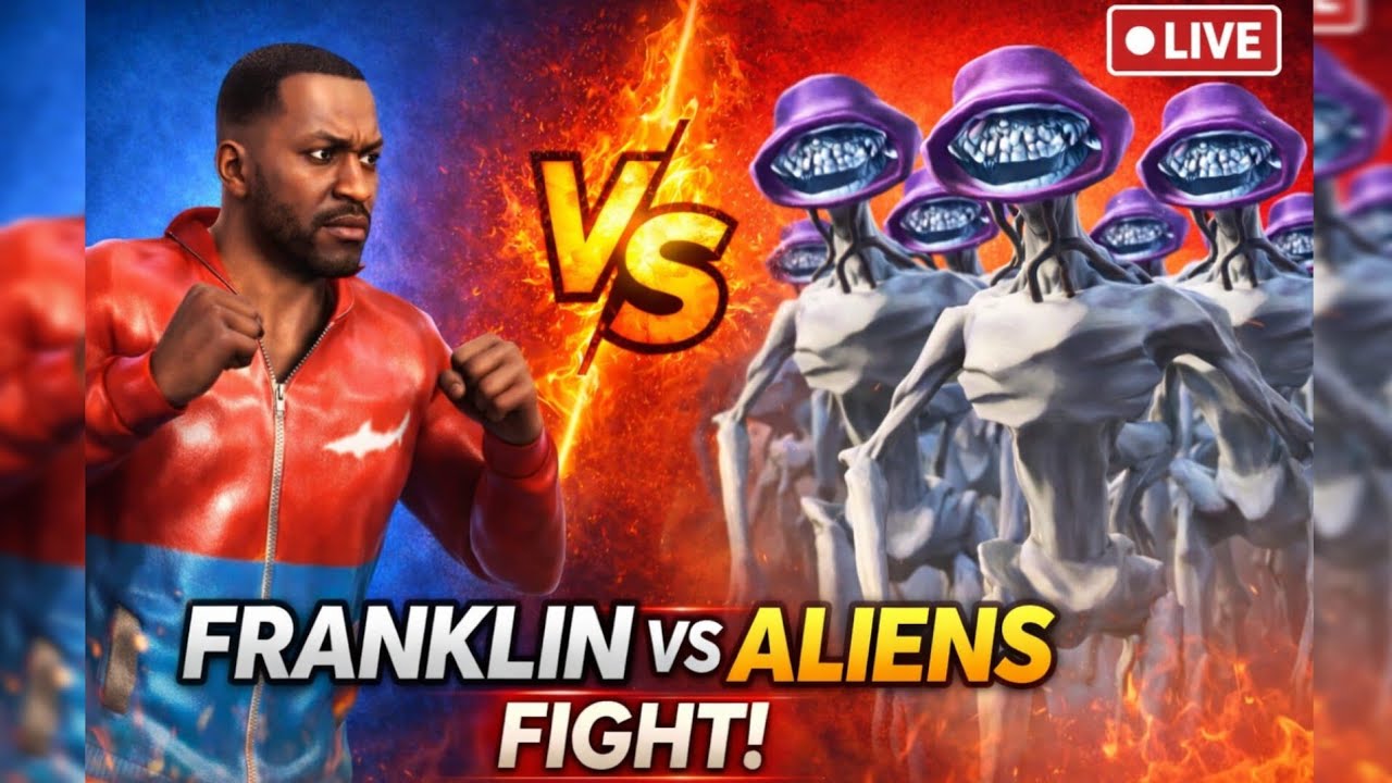 FRANKLIN FIGHT ALIENS IN New Update Indian bike driving 3D 😱