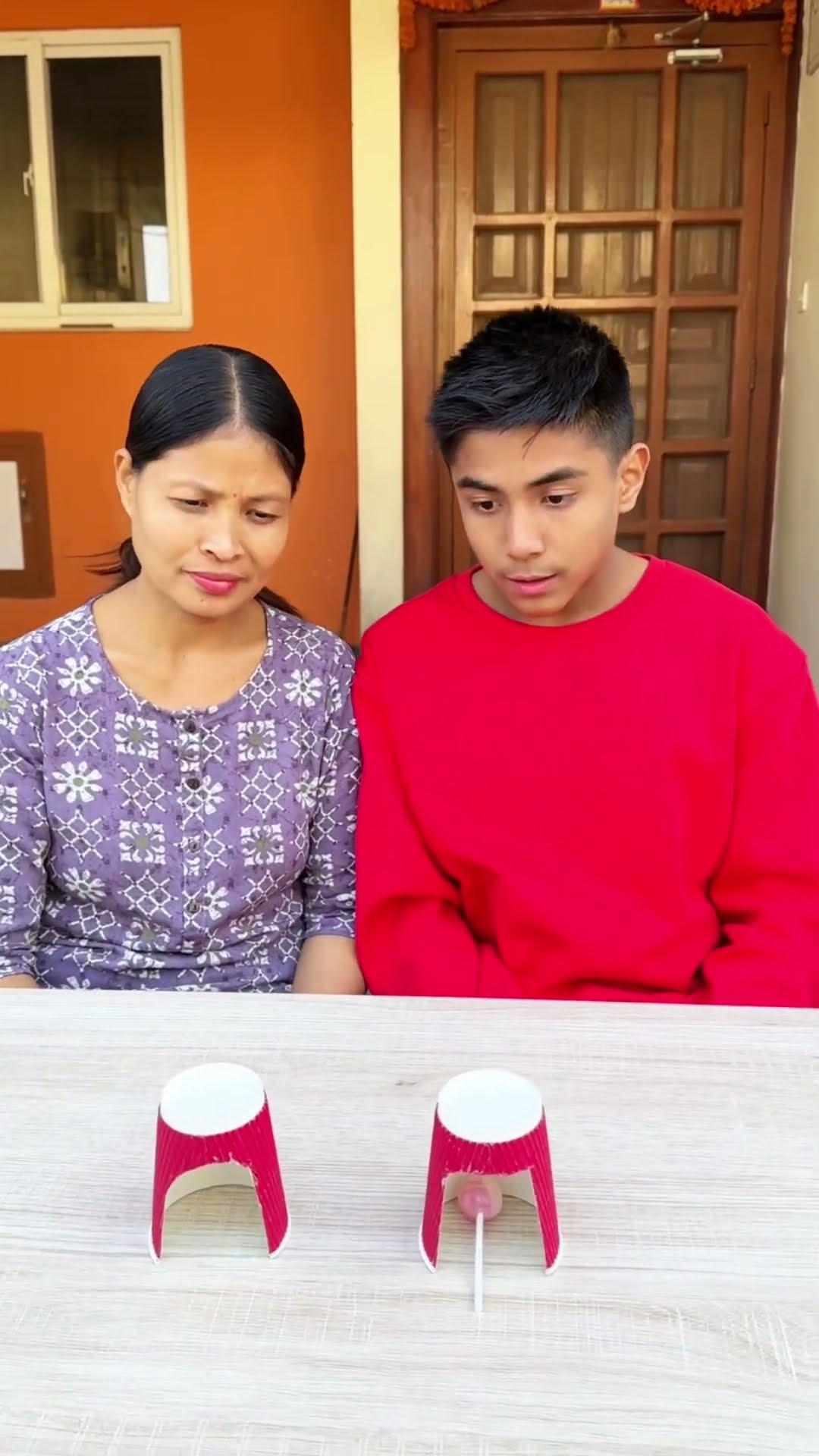 Magic Trick ? Lollipop #momson #shorts #funny #comedy