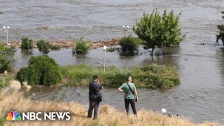 Destroyed dam in Ukraine triggers possible environmental crisis