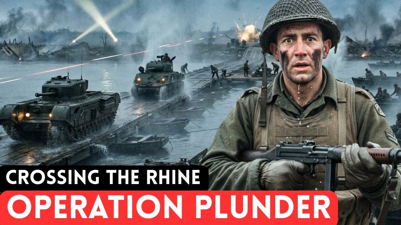 Fall Asleep To | The Complete History of Operation Plunder: Crossing the Rhine | WW2 War Documentary