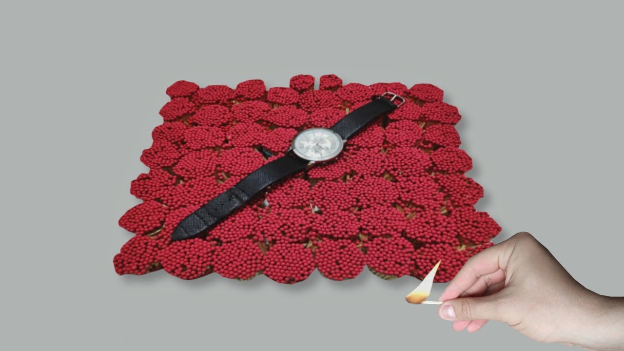 BURNING SMARTWATCH ON 10,000 MACHES! - Experiment