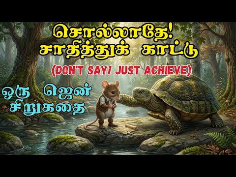 Why You Should Keep Your Goals A Secret | Zen motivational story in Tamil Inspirational story