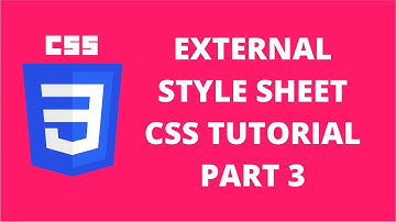 External Style Sheet CSS | CSS Tutorial Part 3